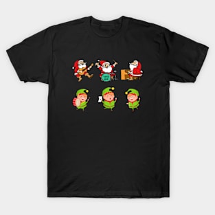 Dancing Elf Dance Challenge Boys T-Shirt